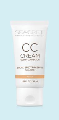 CC CREAM COLOR CORRECTOR FOUNDATIONAL A lightweight, color-correcting cream that offers light coverage for an even skin tone. Apply a thin, even layer using fingertips or a sponge.