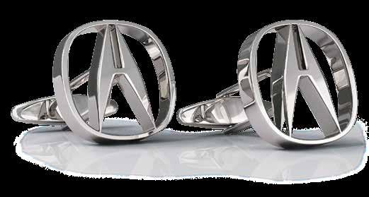 detachable rings. Acura logo debossed on hinge. 200192125 Suggested Retail Price $6.50 F. E.