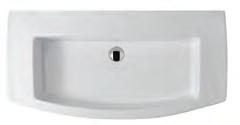 SA02 40 1/4 x 19 3/4 WASHBASIN Art. Lbs. $ USD 8958 white 72 1,605.00 Washbasin 40 1/4 x 19 3/4 1000 x 500 x 180 mm Wall-hung or countertop washbasin. One hole. Pre-punched for 5 holes.