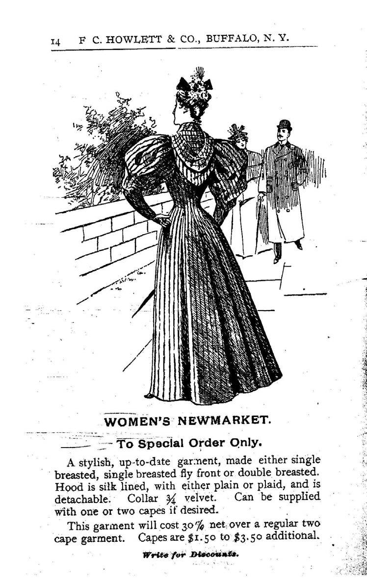 Fig. 25. Women s Newmarket waterproof garment. Image from F. C.