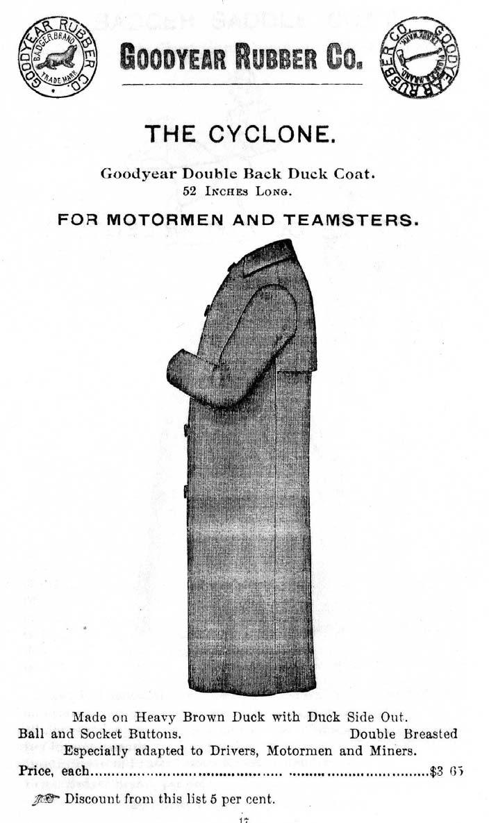 Fig. 30. A garment called The Cyclone with a cape in the back.