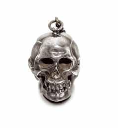 self-sacrifice and intimidation, pirates the Jolly Roger, and bikers and rockers a tattooed charm for cheating death, the skull represented the inevitability of death and the contemplation of