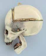 Skull watches created for the common man were often crudely made.
