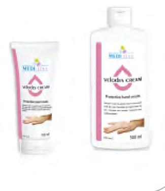 HAND WASHING Velodes Soap Emulsion for washing hands and the whole body Velodes Soap is an emulsion for washing hands, the scalp and the whole body.