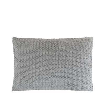 LIVING LUND Oyster Grey Eucalyptus 85% CO / 15% WO Plaid /
