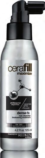 how does cerafill provide hair regrowth over time?