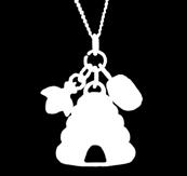99 includes 2 charms, largest charm is approx.