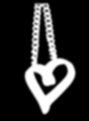 7 /8" God So Loved the World Necklace JNL054 silver finish $12.99 pendant is approx. 7 /8", on 18-20" Heart w/stone CTR Necklace JNY021 silver finish $9.