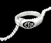 1" Faith in Every Footstep Necklace JNG050 silver finish $12.
