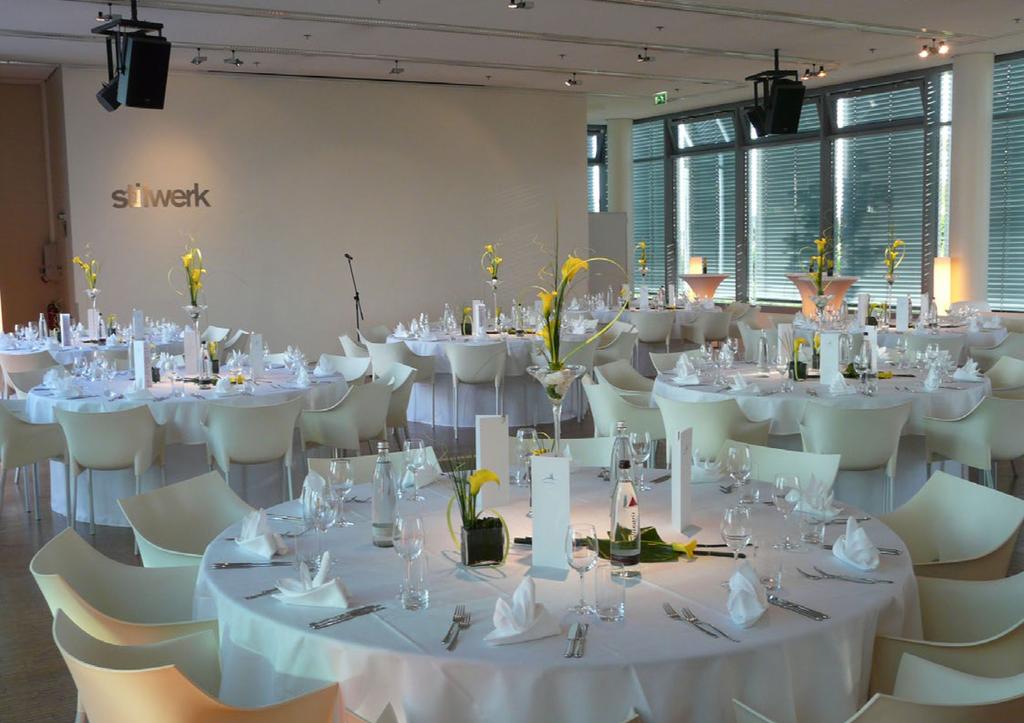 Fashionable location for every kind of event Conferences and lectures,