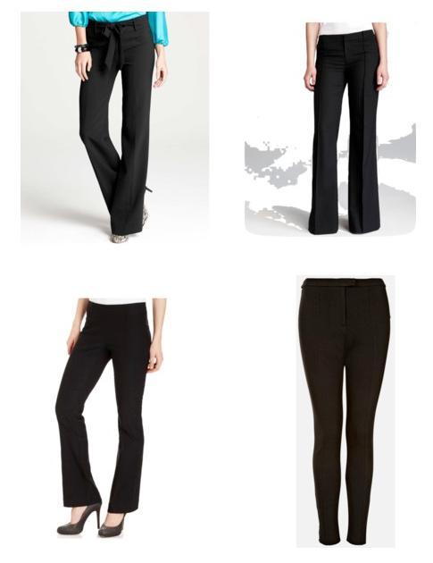 Pants for Straight Body Types These are the best black pants for a straighter body type with proportional hips and shoulders but no