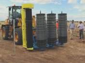 32 ON FARM EXCLUSION FENCE CONSTRUCTION UNIT TO HELP CENTRAL WEST OF QUEENSLAND An Exclusion Fence Construction Unit that can fence more than 4km per day is being made available to woolgrowers in the