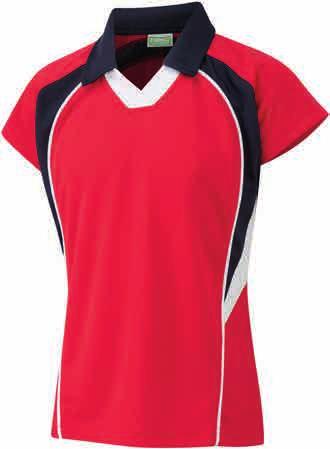 SPORTSWEAR FOR SCHOOLS GXGGS01 GIRLS GAMES TOP, CAPPED SLEEVE GXGGS01 GXGGS02 BREMO 100% POLYESTER