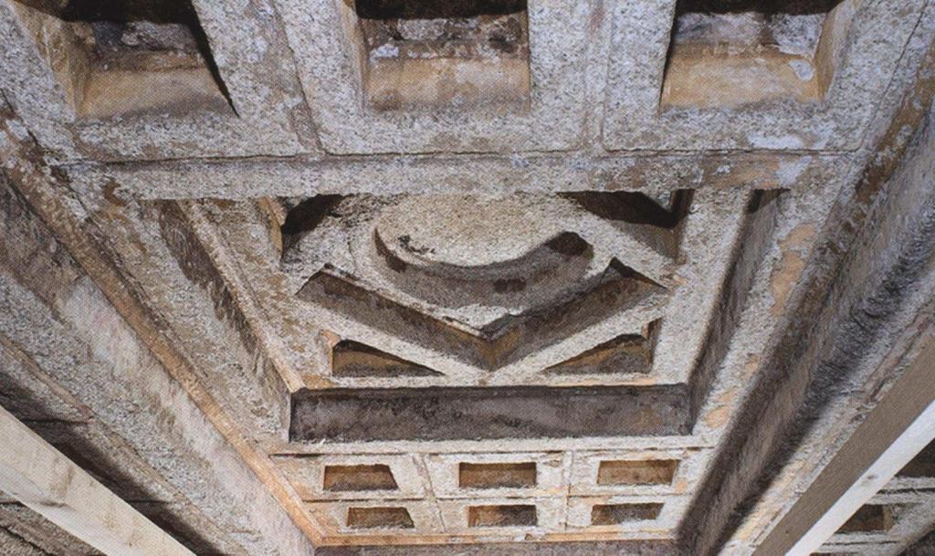 A similar architectural solution can be observed in the Antiphelos (modern Kaş, Lycia) late fourth century BC Tomb, which is