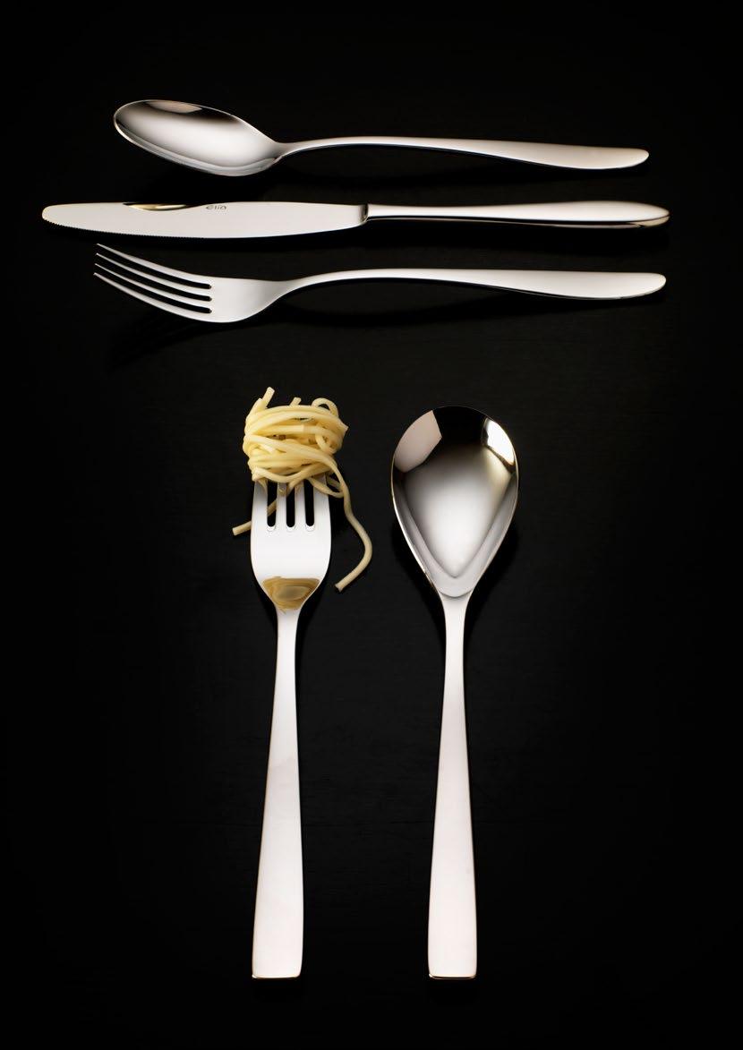 229 230 CUTLERY cutlery The right cutlery can bring a whole new dimension to your tabletop.