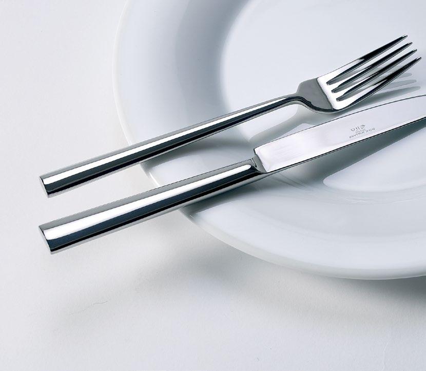 255 256 OvationTM A simple stylish design which exudes class. The Ovation 18/10 cutlery range covers all the classic items required to operate a successful catering operation.