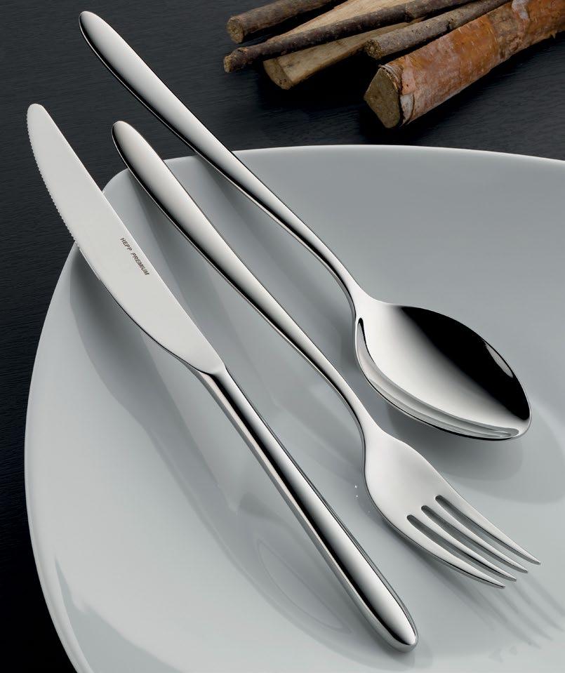 237 238 EccoTM Ecco is an elegant and attractive all rounder. A range offering great value for money, an 18/10 cutlery line for use on a daily basis or as a banqueting solution.