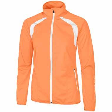 GORE WINDSTOPPER SHELL LAYER BRIONY Stunning new full-zip jacket for windchill protection from the GORE WINDSTOPPER Soft Shell fabric range. Two front pockets and elasticated bottom and cuffs.