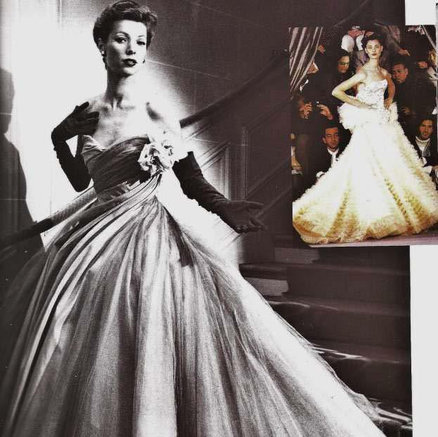 Dior, 1950s, returns the