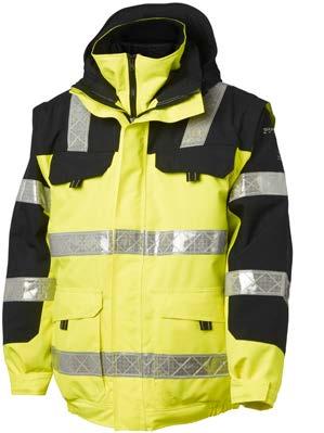 Breathability: 4000g/m 2 Windproof Dirt repellent Outer fabric: F120, 80% PES / 20% PU, 210g/m 2 Fixed