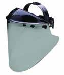 Category Head & Face Protection 29087 Jackson Safety* Faceshields Polycarbonate: Impact performance. Good performance against heat. Excellent cold flexibility.
