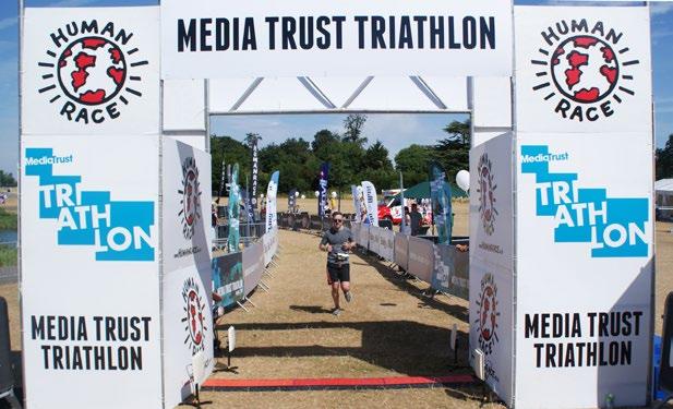 Media Trust Triathlon in photos Visual
