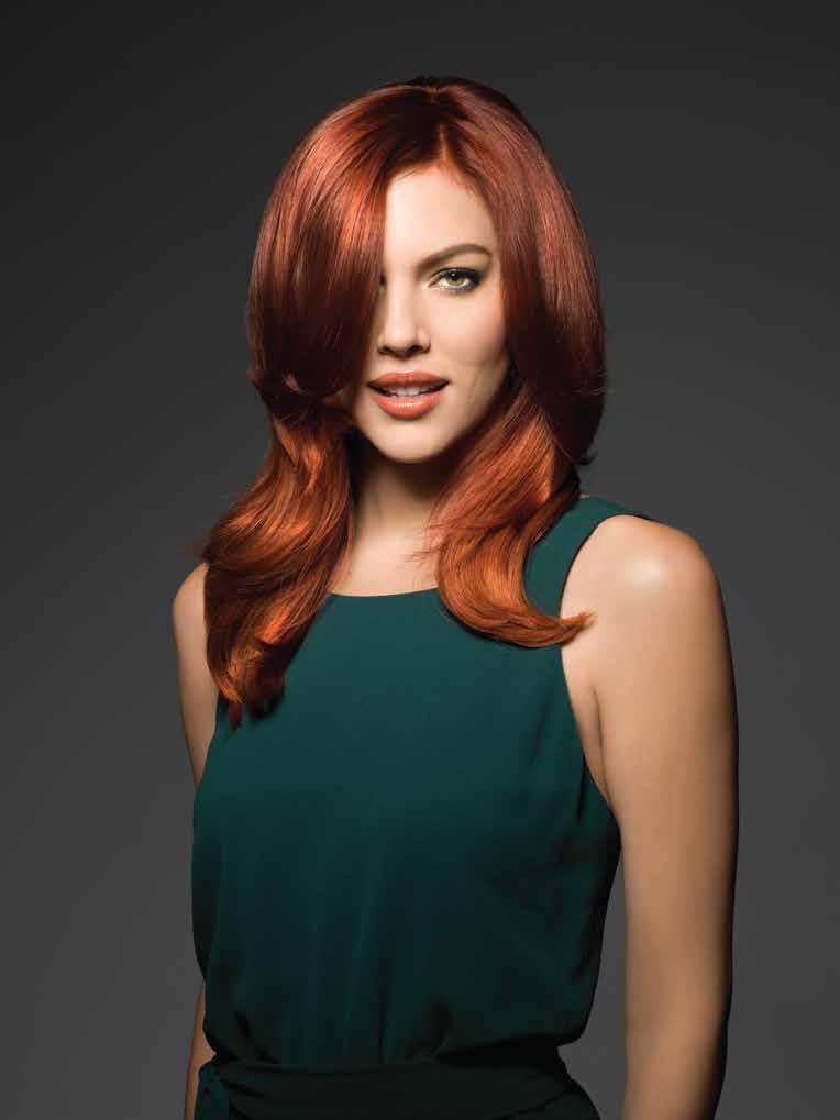 EDUCATION I just want to drink wine and color hair. - Anonymous GET THE LOOK! C olor How To Formula A: CHROMA 7RG + 6RK with 10 Vol. Developer Formula B: CHROMA 6RK with 10 Vol.