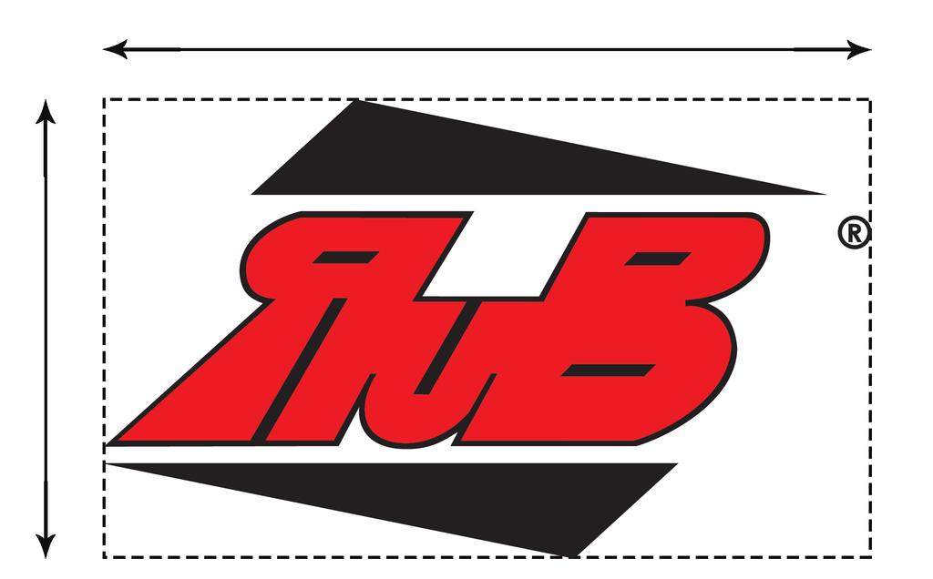 RUB LOGO PROPORTIONS Our logo has a width/height