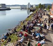 Media Presence and Public Status In Culture Capital Year alone Linz09 was mentioned in 2,600 national and in- Investments The City of Linz and the Province of Upper Austria invested roughly 338, 000,