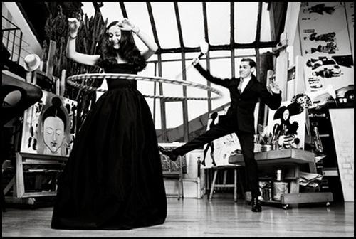 VOLUME THREE ISSUE SIX Ruben and Isabel Toledo in their New York studio. Ruben does fashion illustration for Nordstrom and Isabel is a fashion designer.