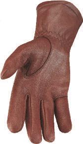 PALM VIEW SHEEPSKIN LEATHER PALM Color: Brown/Black Part No: HG265+ SIZE Color: Brown Part No: HG263+ SIZE A TOP QUALITY GLOVE FOR PROFESSIONALS. A COMFORTABLE CUSTOM FIT.