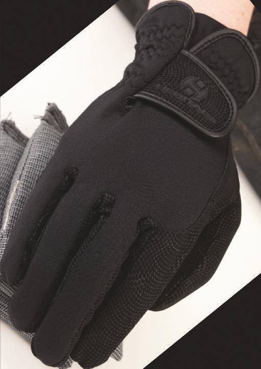 HERITAGE COTTON GRIP GLOVES Our basic 100% cotton knit riding glove is a lightweight alternative with reinforced PVC dot pattern on the palm for increased grip and control of