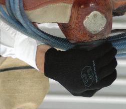 With our special blend of materials, the ProGrip glove will last up to10 times longer than standard cotton knit gloves.