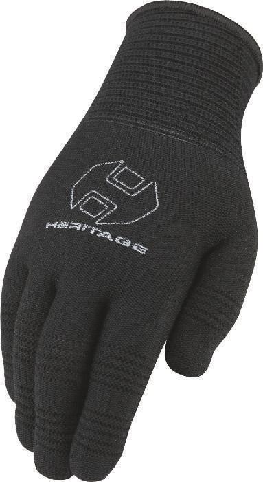 THE HERITAGE PROGRIP GLOVE WILL LAST UP TO 10 TIMES LONGER THAN STANDARD COTTON KNIT GLOVES. PROFESSIONALLY TESTED.