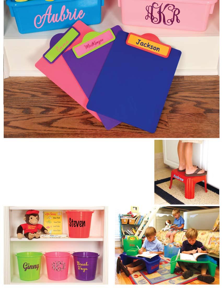 Clipboards $24 personalized Too cute! Whether they are playing school, doing homework, or creating artistic masterpieces, these adorable clipboards will be the helping hand that they need!