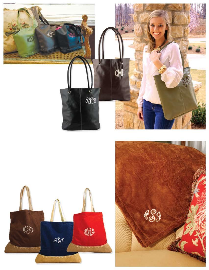 Leatherette Bucket Totes, $36 12 ½ w, 10 ½ h, opens 4 ½, with 11 straps.
