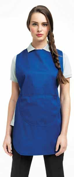 S to XL Spa CONTRAST TABARD 3 CODE: PR76 Ladies long length tabard with black panel detail,