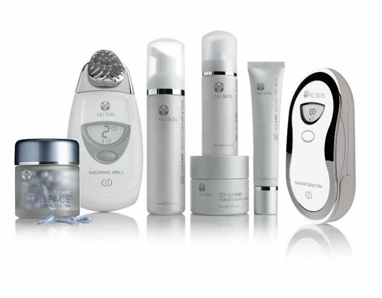 anti-aging from the outside IN Nu Skin is a leader in the skin care industry with scientifically advanced ingredient technologies and skin beneficial formulas comprised of only high quality