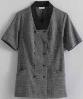 Misses Sizes XS-XL Women s Sizes 1XW-3XW* 112905 (63) Taupe, (91) harcoal Option 2 ) DOULE-RESTED HOUNDSTOOTH TUNI 50/50 polyester/recycled polyester. Home launder.