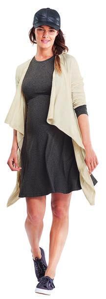 I SABELLA OLIV ER THE PREGNANCY STYLE BOOK AW14 "Wrap up in this beautifully draped layering cardi.