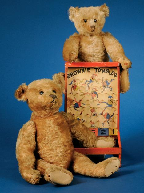 1432 1430 1431 1433 1423. Ideal Blonde Mohair Plush Teddy Bear, c.