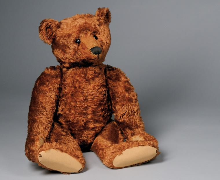 1434 1429. Early Steiff Light Gold Mohair Teddy Bear, Emily s Bear, c.