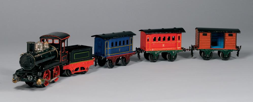 1440 Tin Toys & Trains 1435. Playskool Pullman Sleep-Dolly-Sleep Toy, No. A756, c.