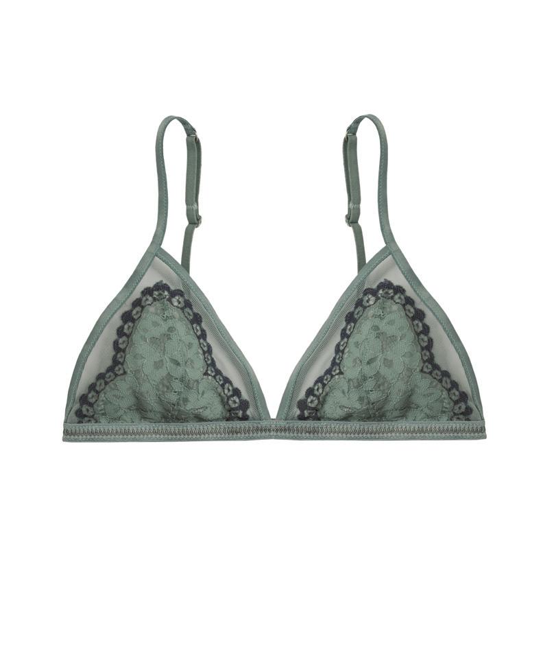 LINGERIE 17/APR LOOK 30 Body By Victoria Lace Triangle Bralette $24.