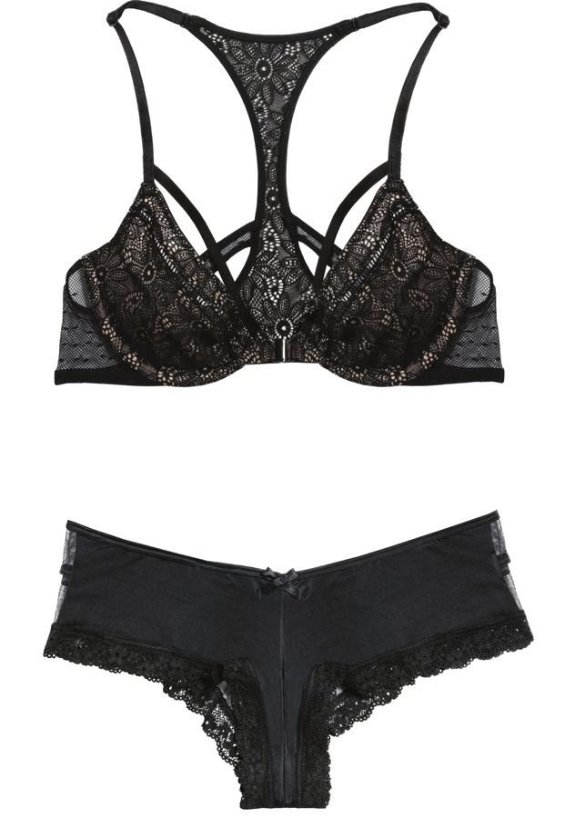 LINGERIE 17/MAY LOOK 47 Very Sexy Unlined Demi Bra $39.