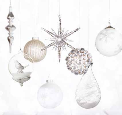 Assorted ornaments, price available upon