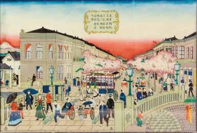 $1,000-2,000 341* A Japanese Ink and Color on Paper Handscroll, Taisho Period (1912-1926) depicting a court festival in various scenes of processions, performances and courtly presentations, with