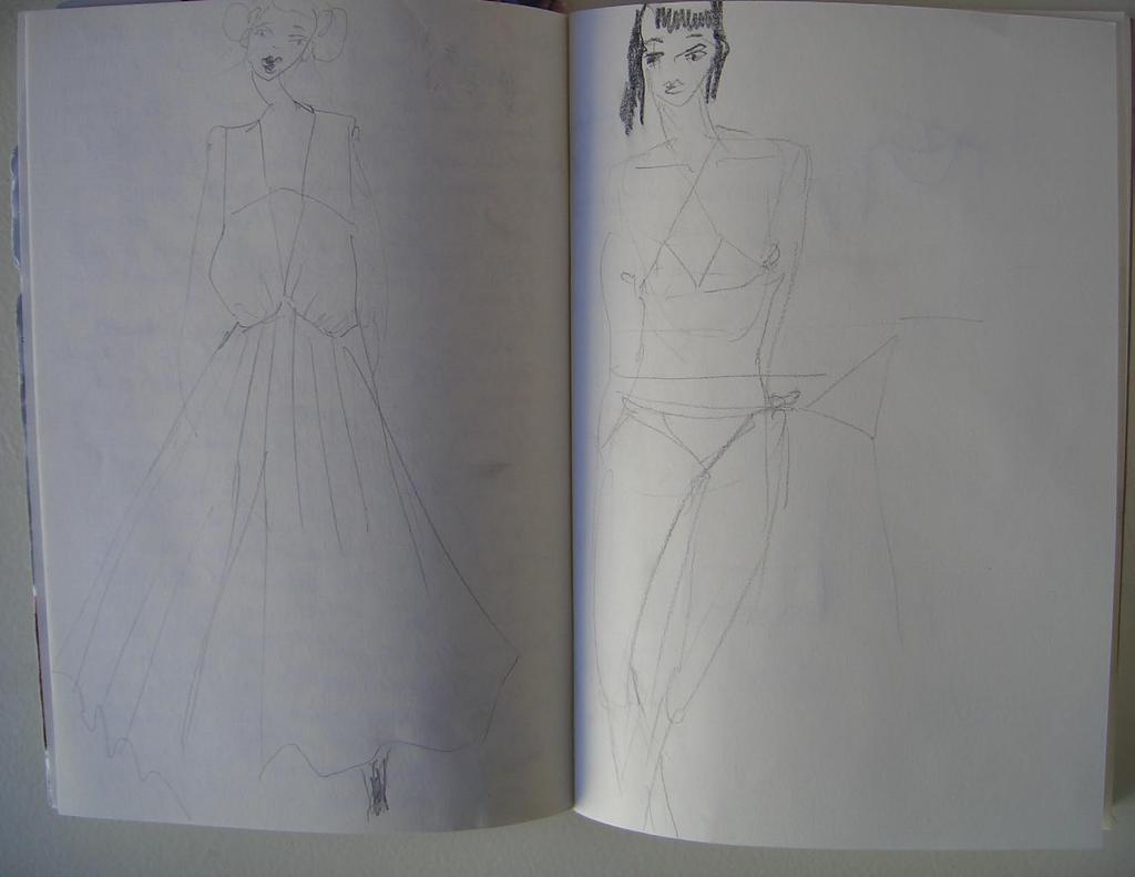 *Diploma *Penelope s Sphere 1 *John Galliano *Varied Projects *Sketches + Work in Process