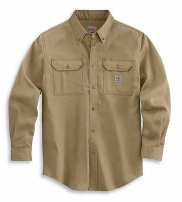 label sewn on left pocket NFPA 2112/ label sewn on sleeve placket Meets the performance requirements of NFPA 70E and is UL Classified