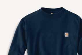 its FastDry technology wicks away sweat for warmth and comfort Self fabric crewneck and cuffs